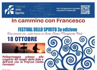 Festival dello Spirito, il 18 ottobre pellegrinaggio urbano tra fede e arte
